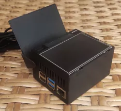 Case for Raspberry PI 4 with 4" touchscreen display