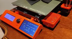 Control Panel for Hyperpixel 4" Touchscreen + LCD + Raspberry Pi4 for Octoprint and OctoDash Prusa MK3s+ 4.0