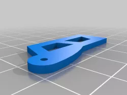 Crack Yak 55 XL Rudder Hinge