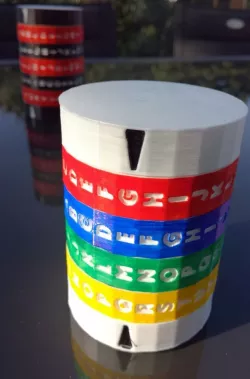 Cryptex for geocaching
