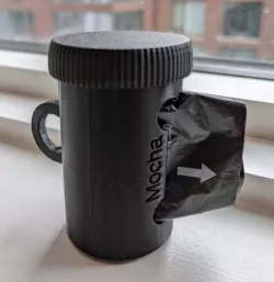 Custom Engraving Dog Poop Bag Holder Dispenser