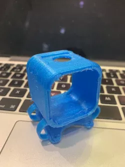 Dampened Gopro Session Mount for Reelsteady Go (Flywoo Mr.Croc 5)