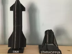 Display Stands for 1/200 Model Rockets
