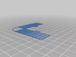 Dual Extruder Nozzle Offset Calibration Pattern