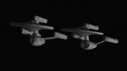 Federation class dreadnought and derivatives: Star Trek starship parts kit expansion #15