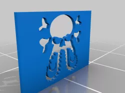 Flag Stencil - Tide Haunters