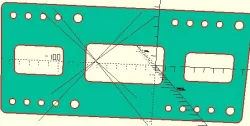 Foil board base plate translator