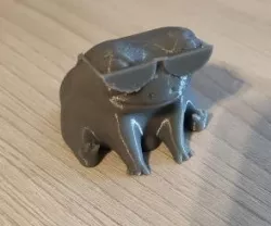 Fred The Frog With Sunglasses "Butt Thicc"