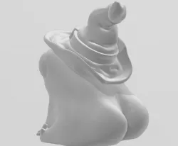 Fred the thicc wizard frog