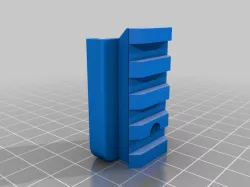 Glock Magazine Baseplate with Picatinny Rail for MantisX
