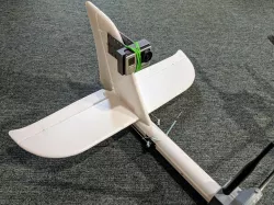 GoPro Mount for RC Plane Vertical Stabilizer