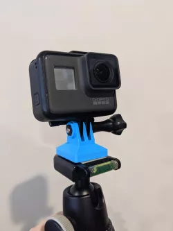 GoPro Tripod Mount (remix with threads)