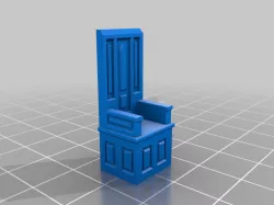 Gothic - Gothic Dining Chair - Stone Skull Studios