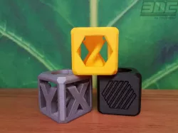 Helix Test Cube / Filament Sample / XYZ Calibration