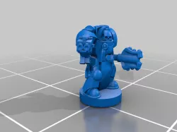 Indomitable Terminator Chaplain - 6-8mm (Remix)
