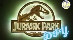 JURASSIC PARK | DIY LAMP | DINOSAUR  LAMP |