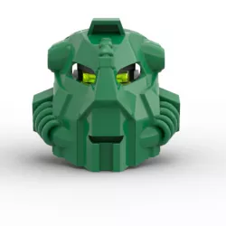 Kanohi Klahan, Mask of Aversion/ Prototype Kongu Inika Mask #3 (Nestle Edition)