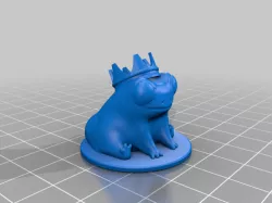 King Fred the dummy thicc frog