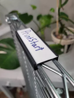Label Holder for Metal shelves(ANY SIZE YOU NEED)