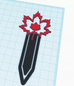 Leafe within a leaf bookmark