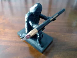 LowPoly Darth Vader Pen Holder (Removed an embedded head in the body and fixed all polygon errors)