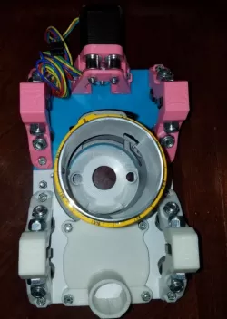  LowRider2 Dewalt DPW611 CNC plate in two halves (25.4mm)