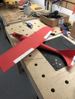 Madame Jeanette, rc airplane, speed 400 size pylon racer
