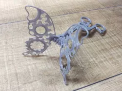 Mechanical butterfly (flapping toy)