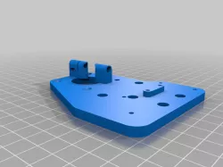 Micro Swiss Direct drive to 3DFused X gantry linear rail adaptor + Hero Me G5