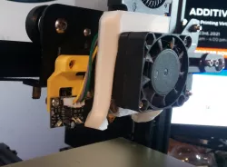 MinV2 Ender 3 Fan Shroud Mini Differential IR Height Sensor Bracket Small Light Functional Easy to Print