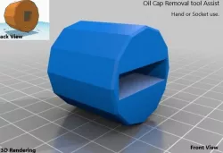 Motorcycle Oil Filler Cap Remover