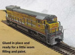 N Scale Kato U30C 3D Printed Coupler Conversion..........