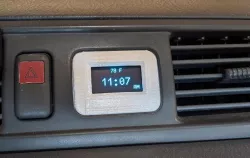 OLED CR-V Clock