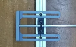 Pass-through 8mm linear guide Y axis suport and lock