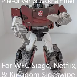 Pile-driver & Jackhammer for WFC Siege/Kingdom Sideswipe