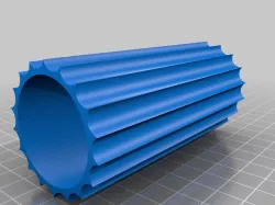 Ribbed cylinder