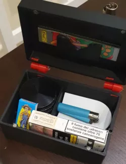 ROLLING BOX/ WEED BOX/ SCATOLA ERBA NO SCREWS