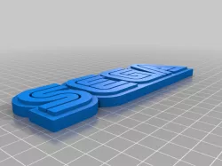 Sega Logo Deco Plate 