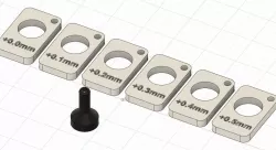Simple Push Fit Joint Tolerance/Fit Test  (Male/Female)