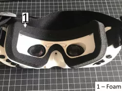 SKY04X Skyzone Faceplate Foam