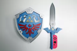 Skyward Sword HD Switch Accessories - Shield + Sword