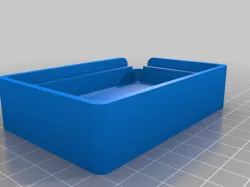 Soap dish with honeycomb top pattern