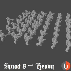 Space Soldiers - Squad 8 (Heavy)