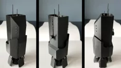 Spaceship (in the style of 'The Expanse')