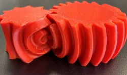 Spherical Gear with Monopole