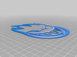 Spitfire Logo inverted stencil