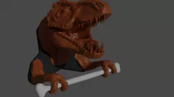 T-rex Toilet Paper holder