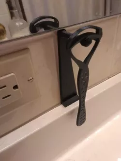 tongue scraper holder