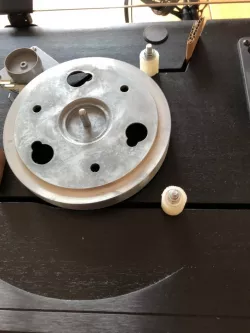 Transport lock for Thorens MK 320 III