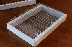 Tray for 25 x microscope slides